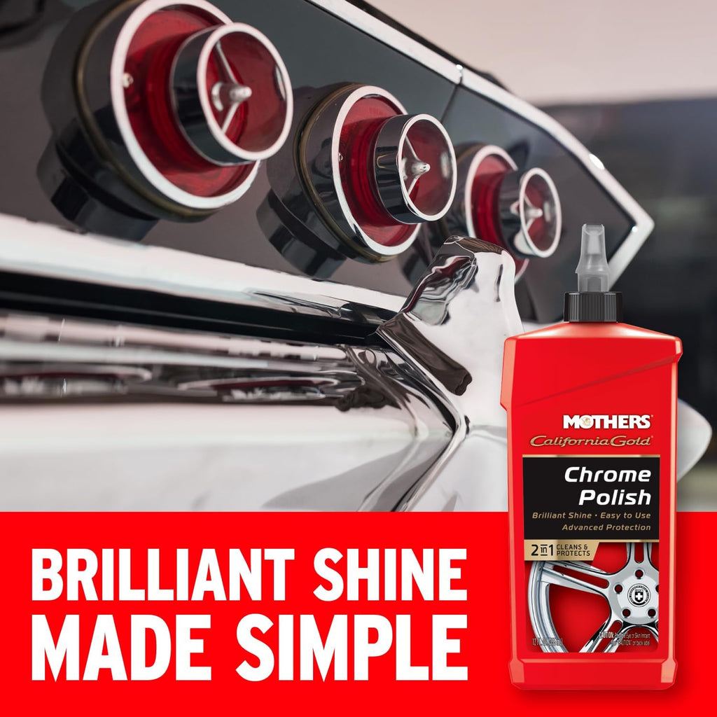 New  California Gold Chrome Wheel Car Care Auto Glass Polish 355Ml 05212 | 05212