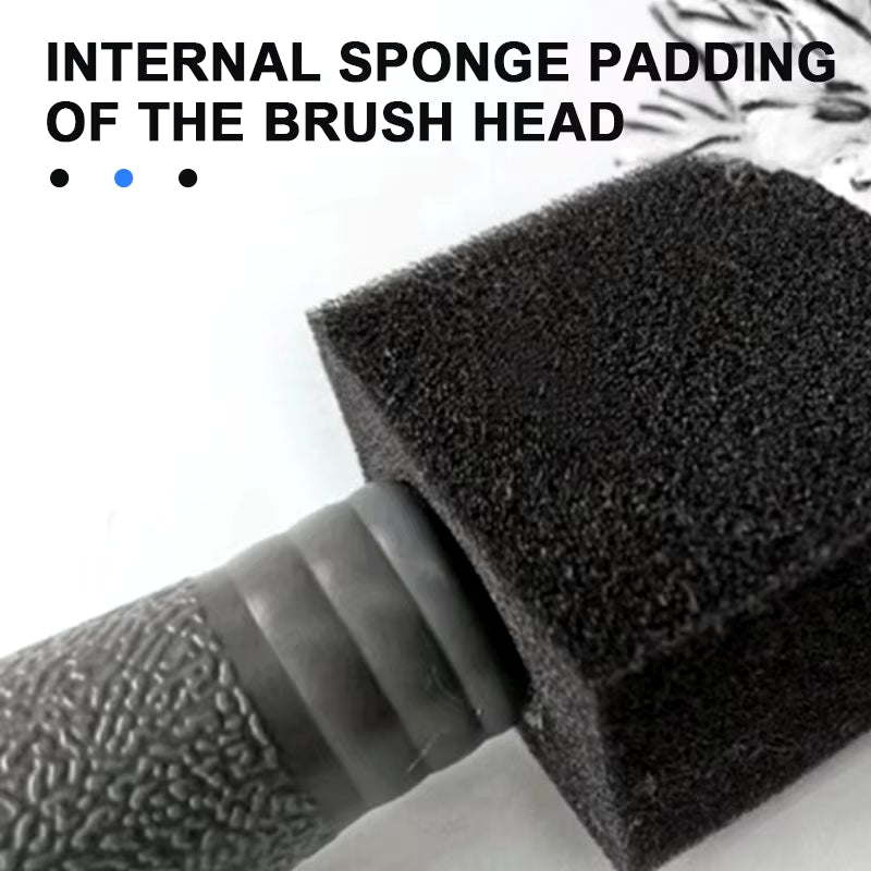 Portable Car Wheel and Tire Rim Cleaning Brush for Detailing and Dust Removal