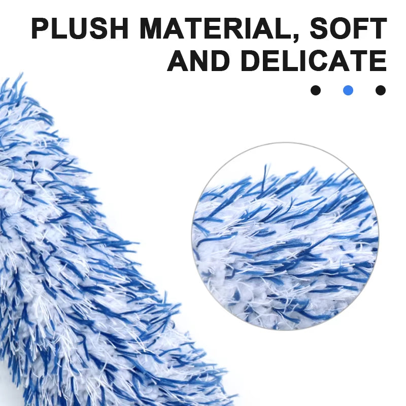 Portable Car Wheel and Tire Rim Cleaning Brush for Detailing and Dust Removal