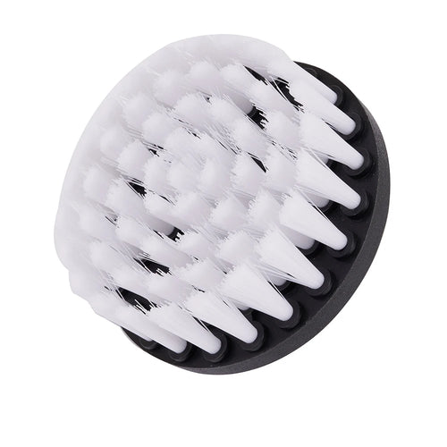 1PC Soft Drill Brush Attachment for Electric Scrubber - Carpet Leather Upholstery Car Tire Cleaner Accessory