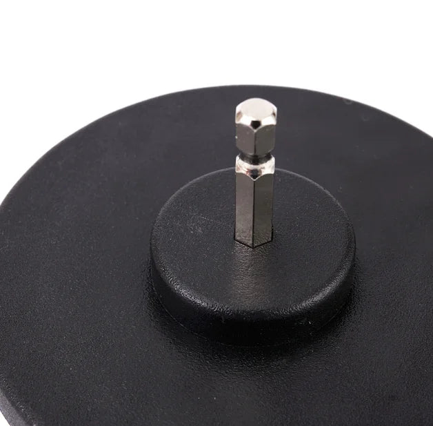 1PC Soft Drill Brush Attachment for Electric Scrubber - Carpet Leather Upholstery Car Tire Cleaner Accessory