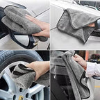 Large Microfibre Car Drying Towel — 100 × 40 cm