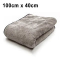 Large Microfibre Car Drying Towel — 100 × 40 cm